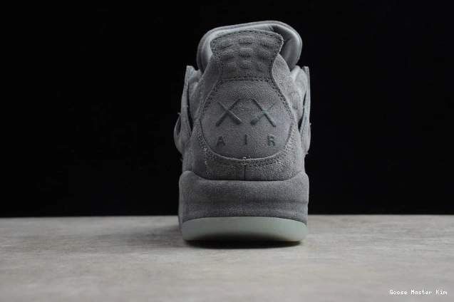 Cool Jordan x Air Grey 4 930155-003 KAWS 0716